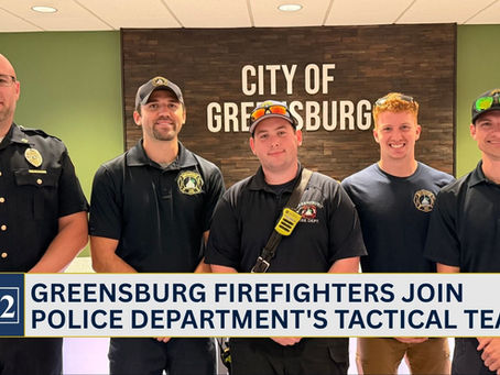 Greensburg firefighters join police department's tactical team