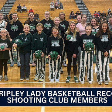 South Ripley basketball recognizes shooting club members