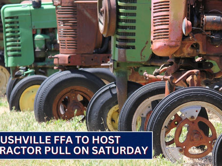 Rushville FFA hosting tractor pull on Saturday