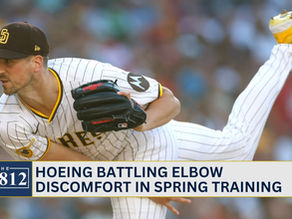 Batesville native Bryan Hoeing dealing with elbow injury in Spring Training