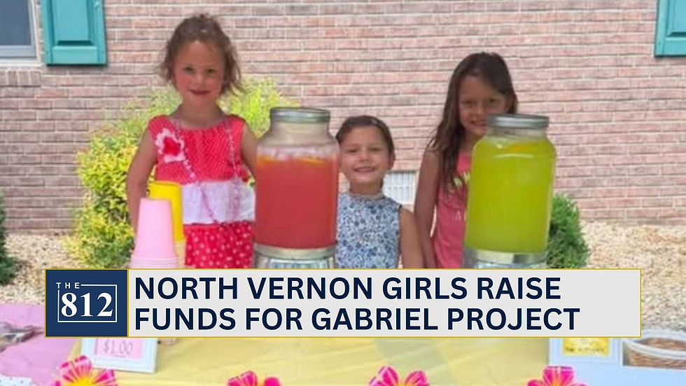 North Vernon girls raise funds for Gabriel Project
