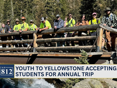 Youth to Yellowstone accepting students for annual trip