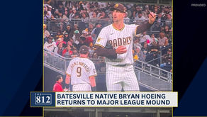 Hoeing returned to MLB action with 2 strikeouts Monday