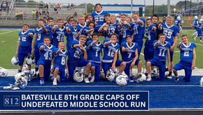 Batesville 8th grade caps off undefeated middle school run