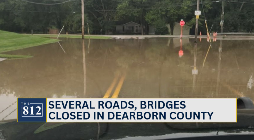 Several roads, bridges closed in Dearborn County