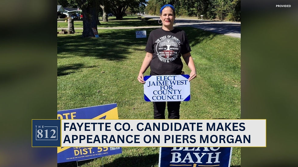 Fayette Co. candidate makes appearance on Piers Morgan