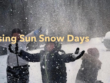 Rising Sun students enjoy the Snow Days