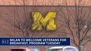Milan to welcome veterans for breakfast, program Tuesday