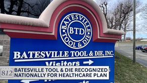 Batesville Tool & Die recognized nationally for healthcare plan