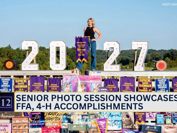 Batesville Senior Photo session showcases FFA, 4-H accomplishments 