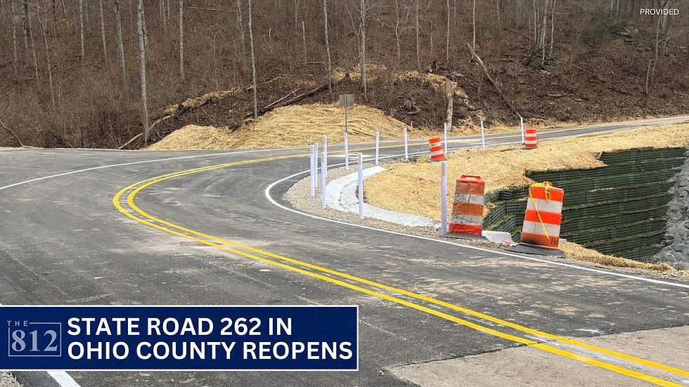 State Road 262 in Ohio County reopens