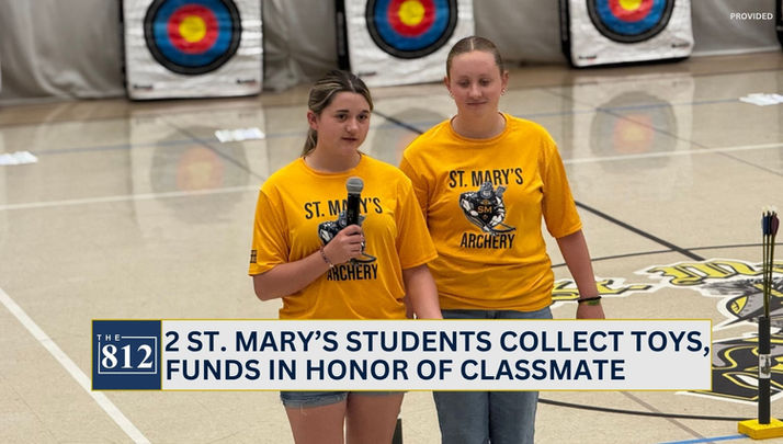 Two students collect toys, funds in honor of former classmate