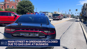 Greensburg's Main Street reopens after gas leak