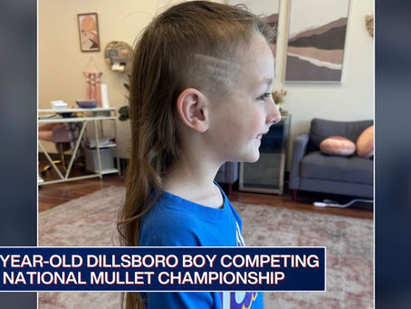 Dillsboro boy competing in national Mullet Championship contest