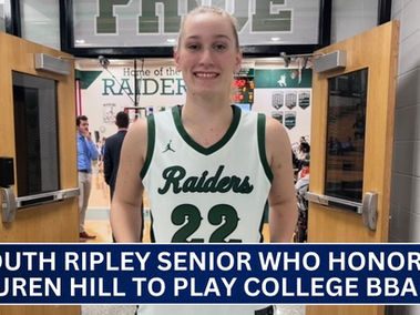 South Ripley senior who honors Lauren Hill to continue basketball career 