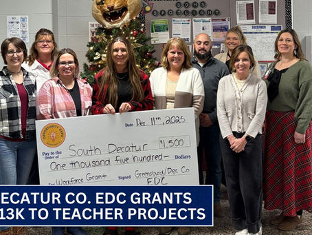 Photos: Decatur Co. EDC grants $13K to teacher projects