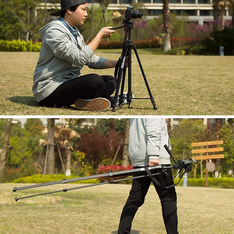 Miniatura: Soporte de trípode de foto para cámara videocámara 3520 trípode negro tripe exte