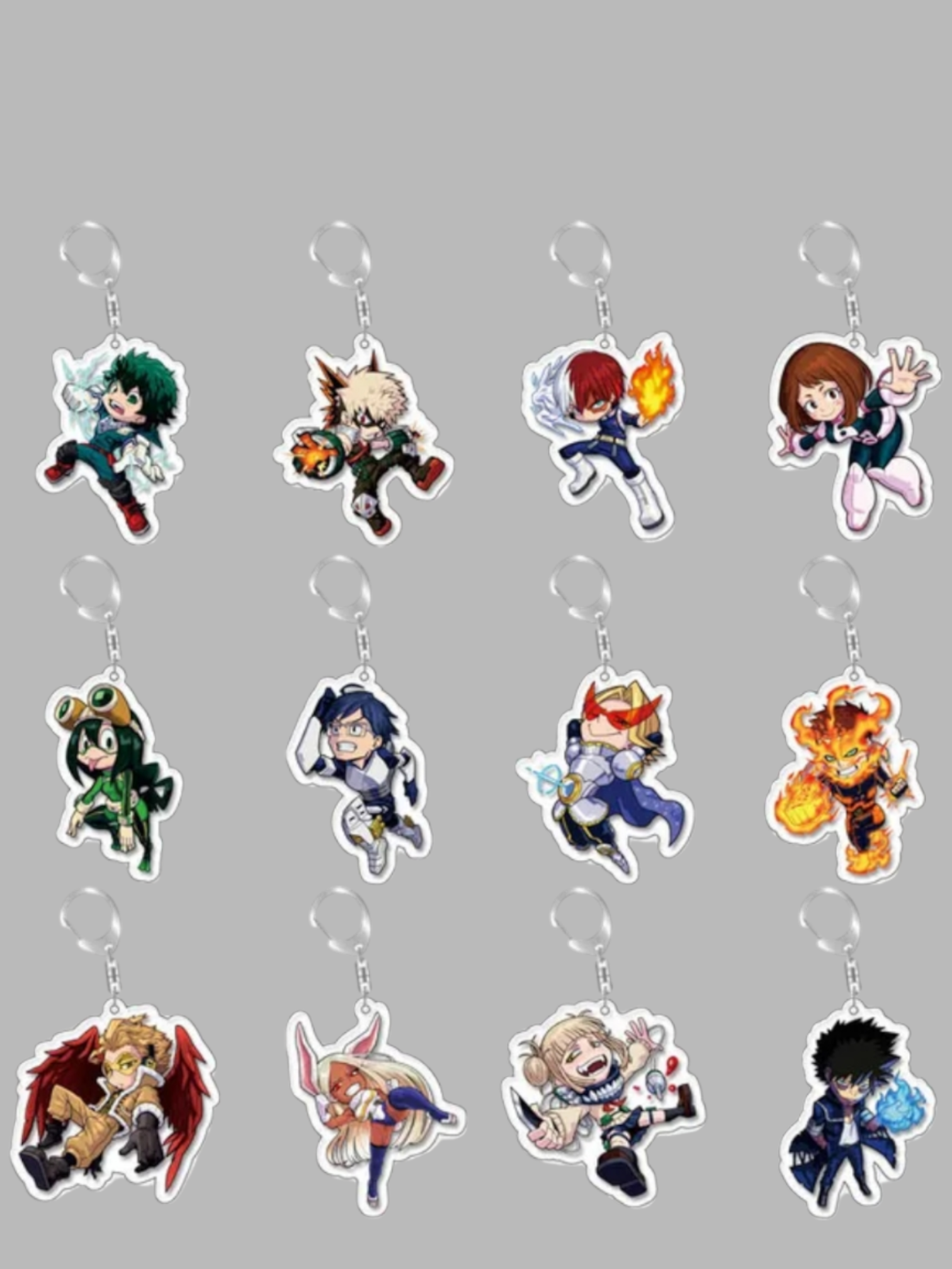 Variety of Acrylic keychain