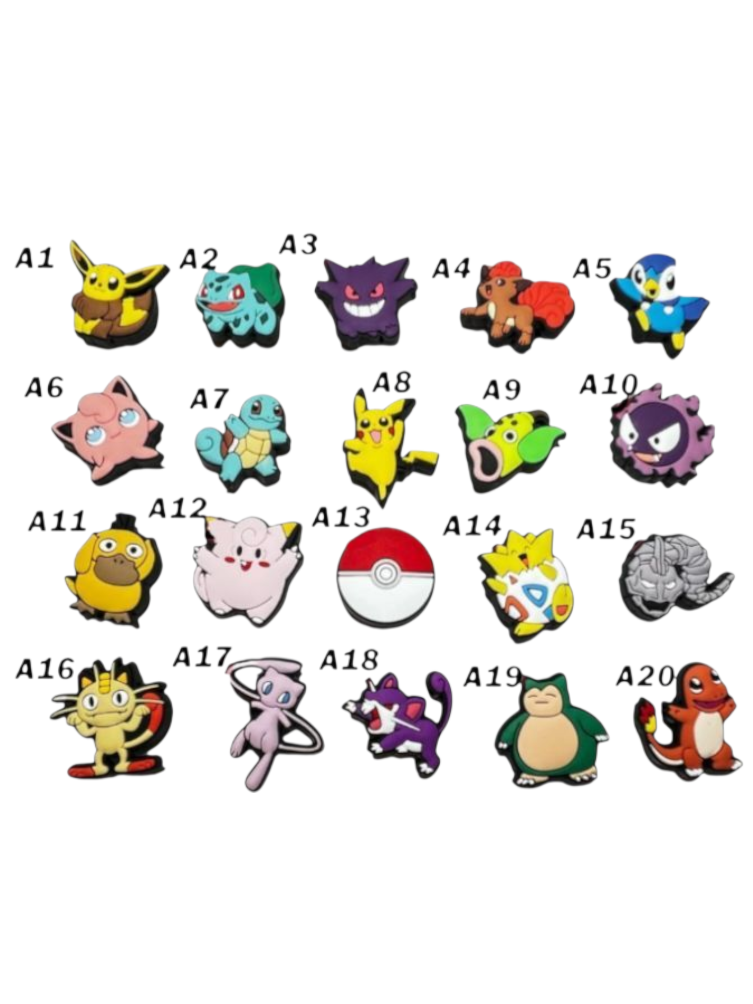 Charms - Pokémon (20 Styles-Free Shipping)