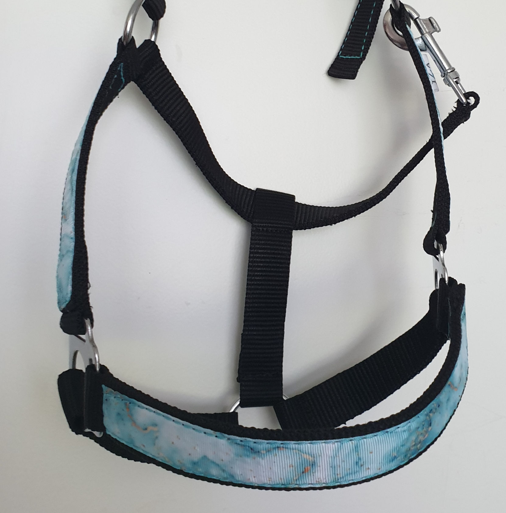 Halster met Turqoise print