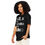 Thumbnail: Girls Just Wanna BLK Unisex Organic Ribbed Neck Tee