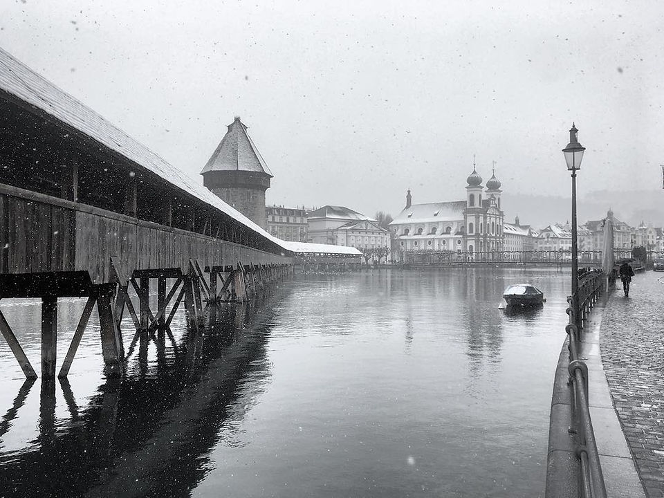 Winter at Kapellbrücke 