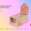 Thumbnail: 20 Kraft Snack Bars Display Box Mockup Half Side View