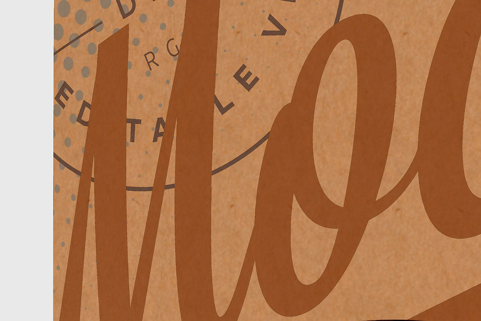 Thumbnail: Kraft Coffee Bag with Window Mockup