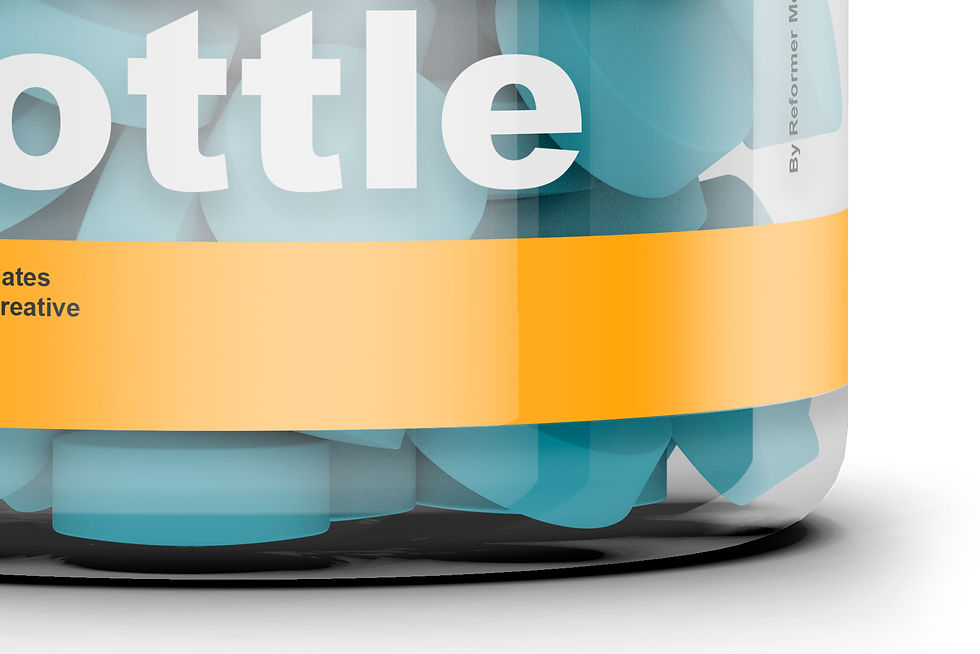 Thumbnail: Tablets Bottle Mockup