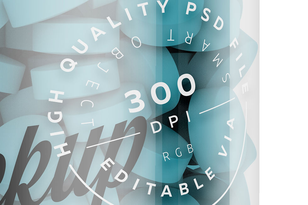 Thumbnail: Tablets Bottle Mockup