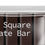 Thumbnail: Transparent Square Chocolate Bar Mockup
