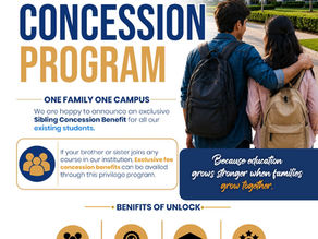Pydah Introduces New Scheme "Sibiling Concession Program"