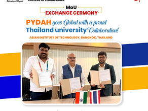 PYDAH Signs Mou with Asian Institute of Technologies Thailand