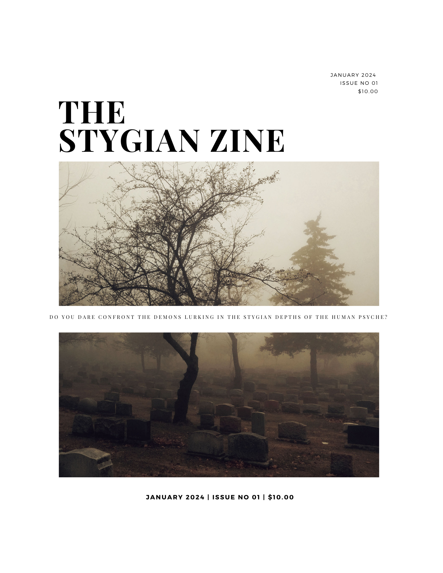 The Stygian Zine (Light Variant) pdf