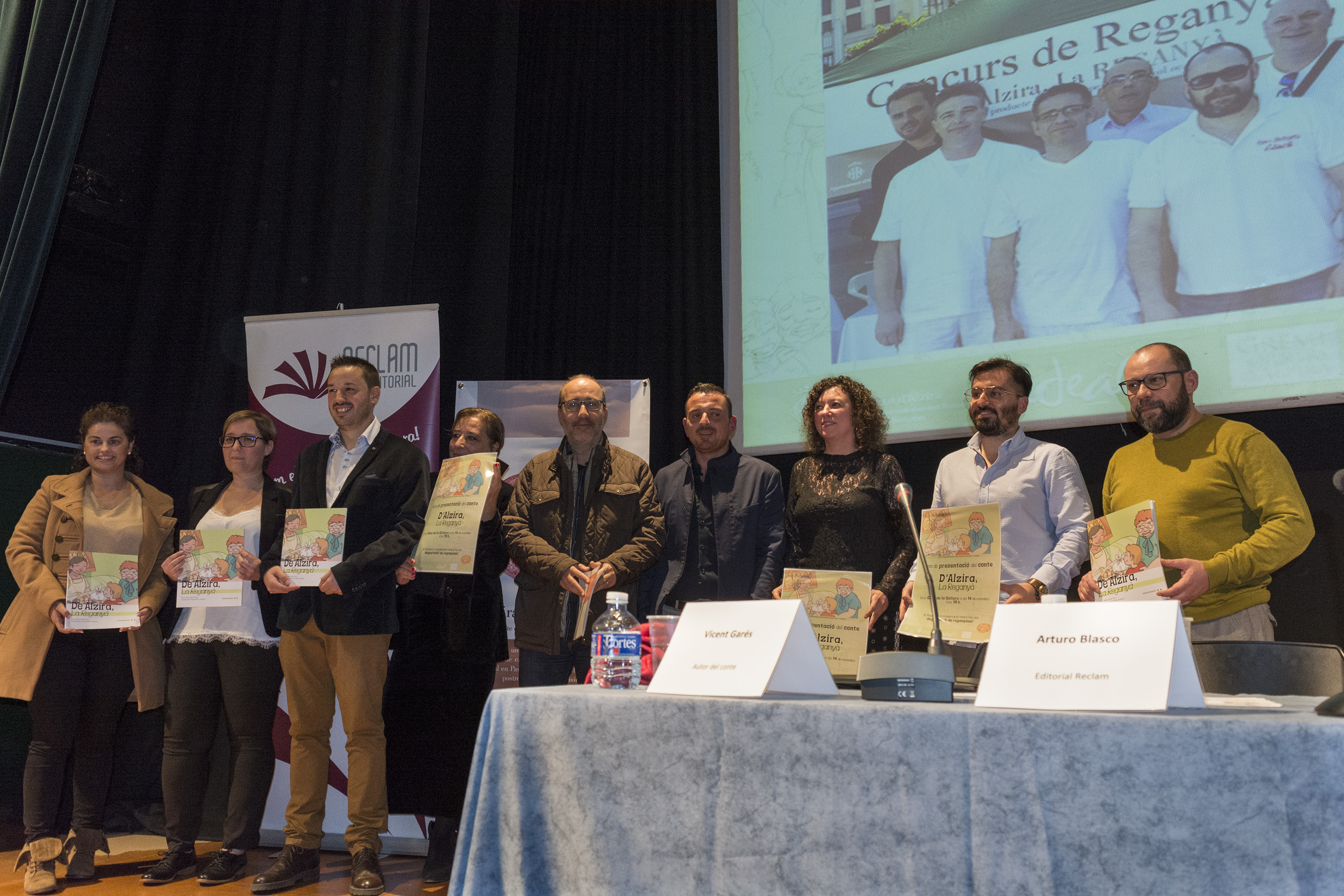 Presentació d’Alzira, la Reganyà