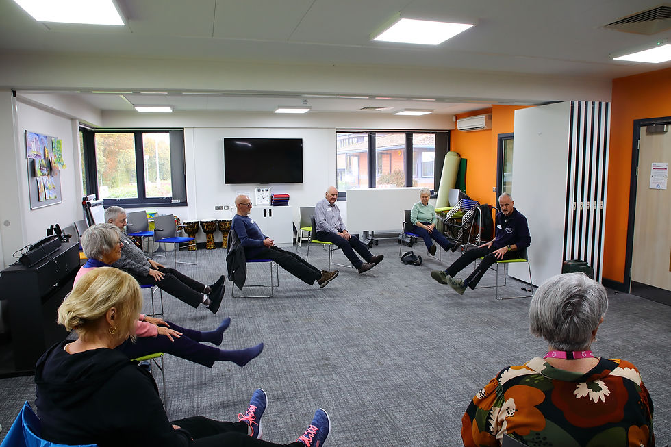 Dementia exercise class