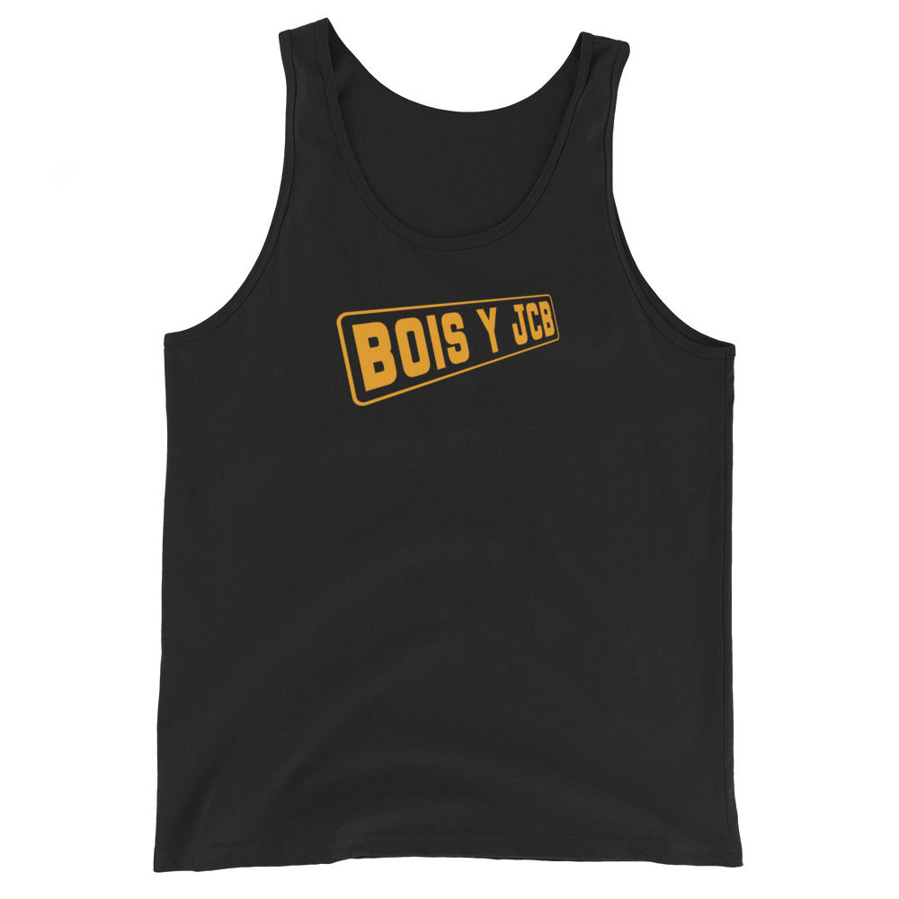 Vest BOIS Y JCB vintage logo