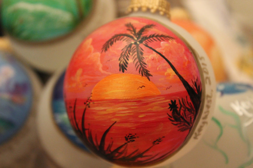 Thumbnail: Hand Painted Ornaments (4)