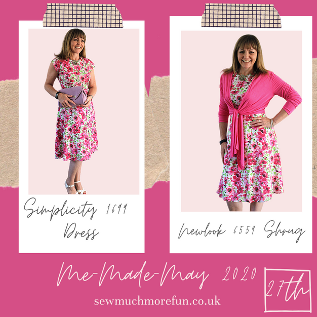 Simplicity - 1699 dress + Newlook 6559 Shrug