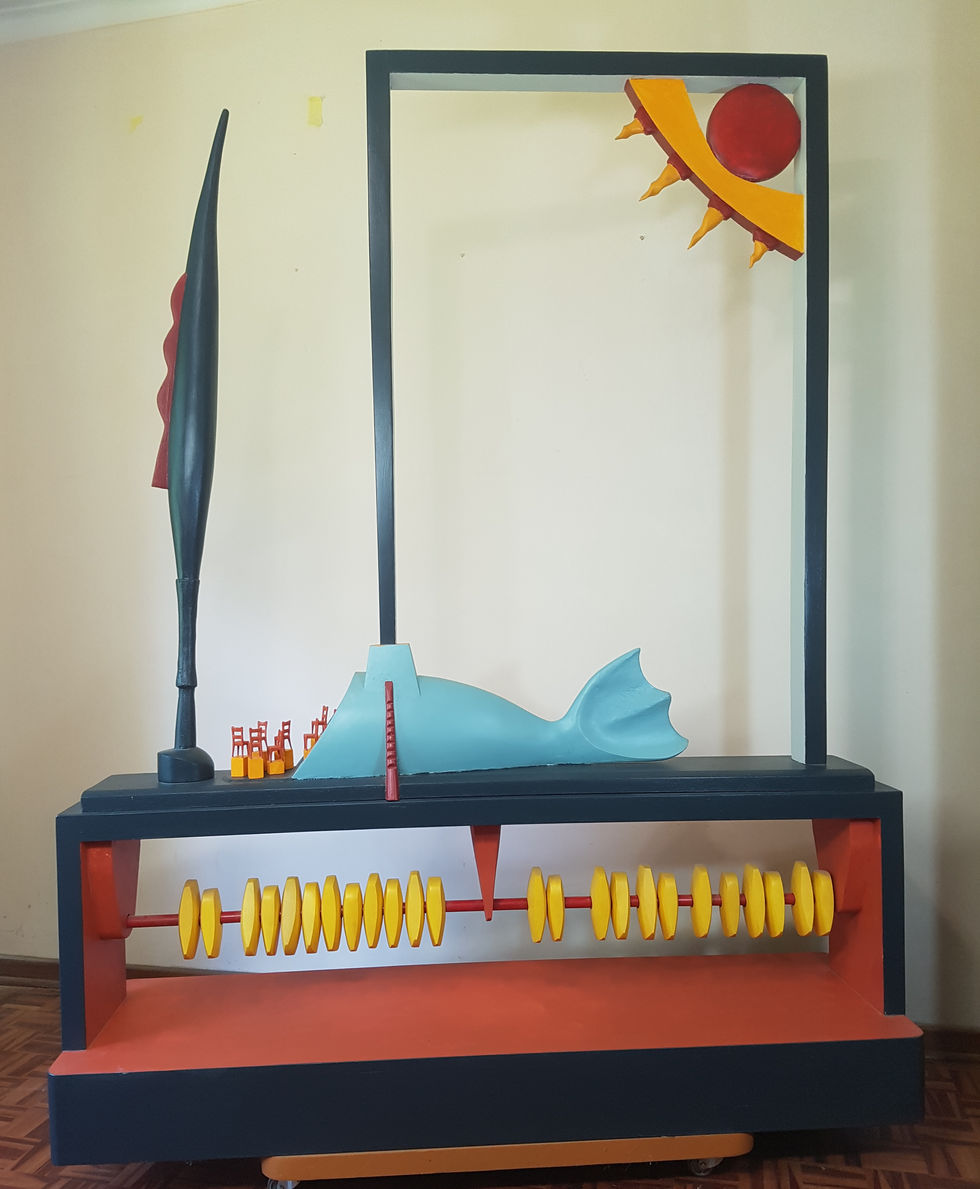 Expectation: A Timeline and Eight Chairs. 2022.