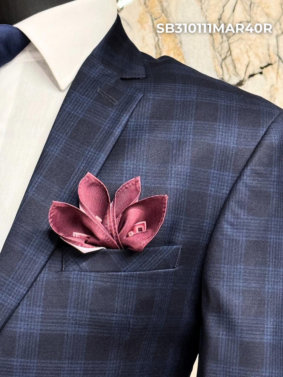 Miniatura: Traje Tailor Fit Marino