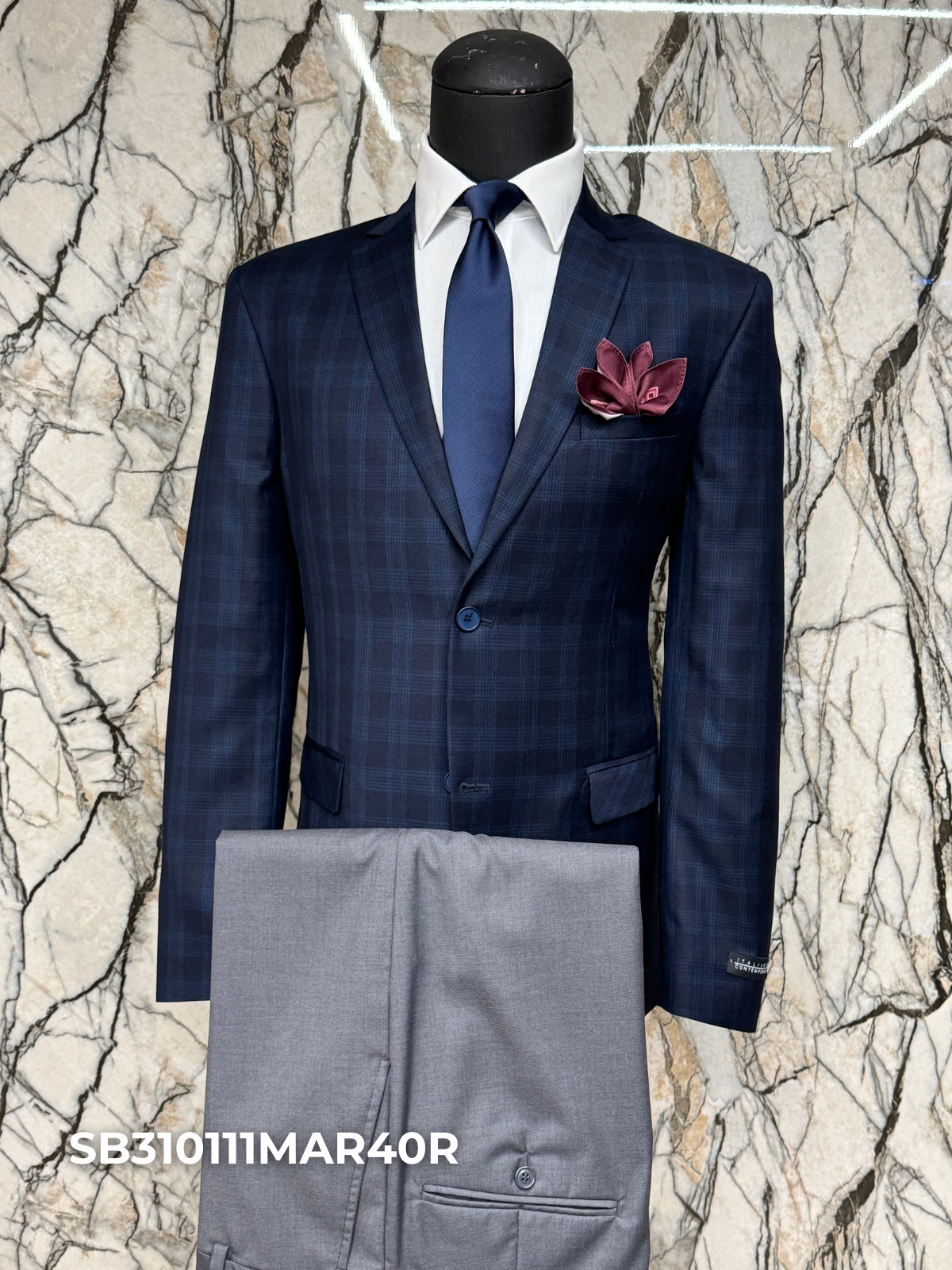 Traje Tailor Fit Marino