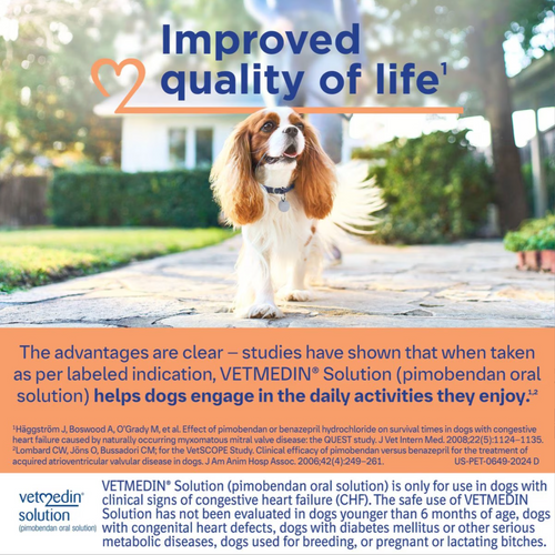 Vetmedin (Pimobendan) Solution for Dogs, 50 mL