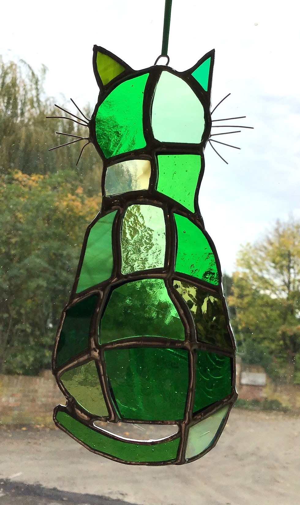 Thumbnail: Stained glass Window Cat