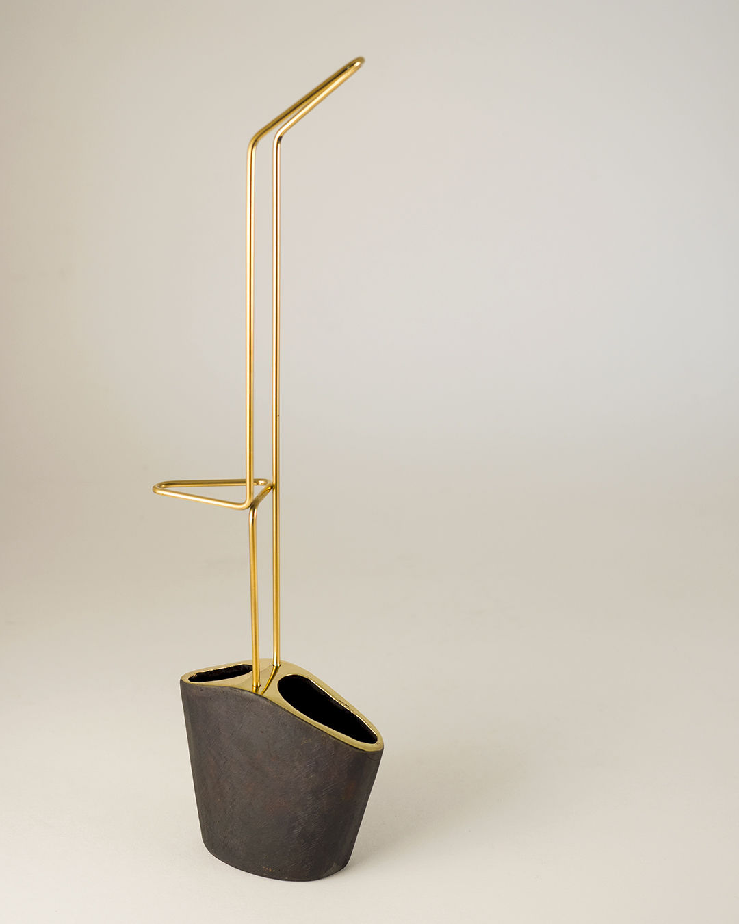 Carl Auböck vase "double noose" #3847