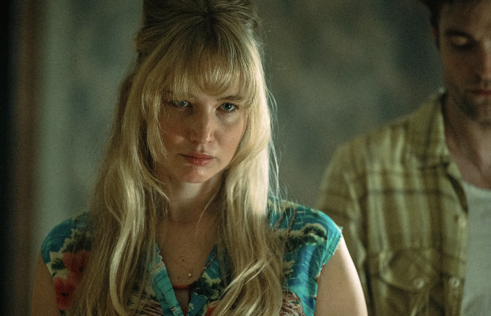 Hình ảnh Grace dần thay đổi theo sự phát triển của bệnh trầm cảm sau sinh.