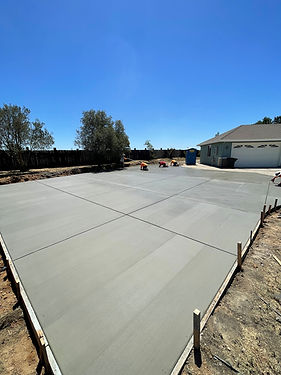 concrete driveway slab #3