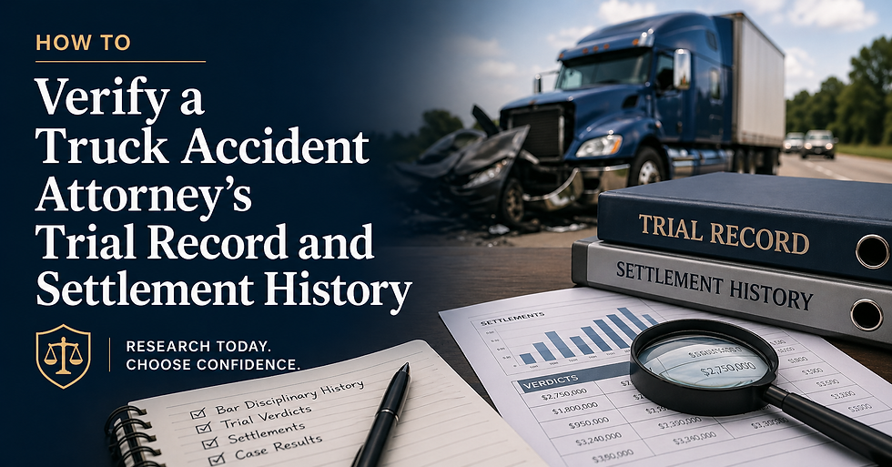 Click here to get free help finding an experienced truck accident lawyer near you