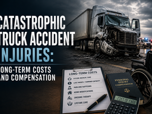 Catastrophic Truck Accident Injuries: Long-Term Costs and Compensation