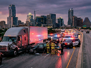 A truck accident in Austin, Texas